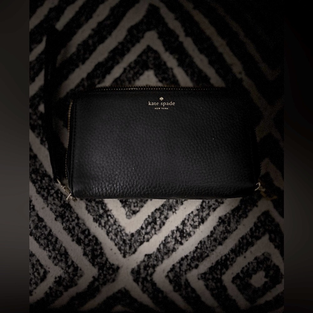 Kate Spade Black Leather Wallet